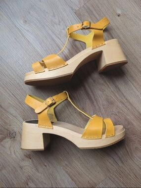 Swedish Hasbeens heel sandal EU41 US11